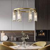 Lustra Suspendata LEXA ROUND 6xE14 Gold