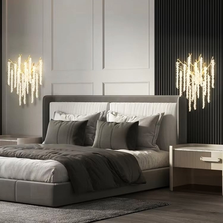 Aplica Cristal Luxury Willow Wall Light Fixtures