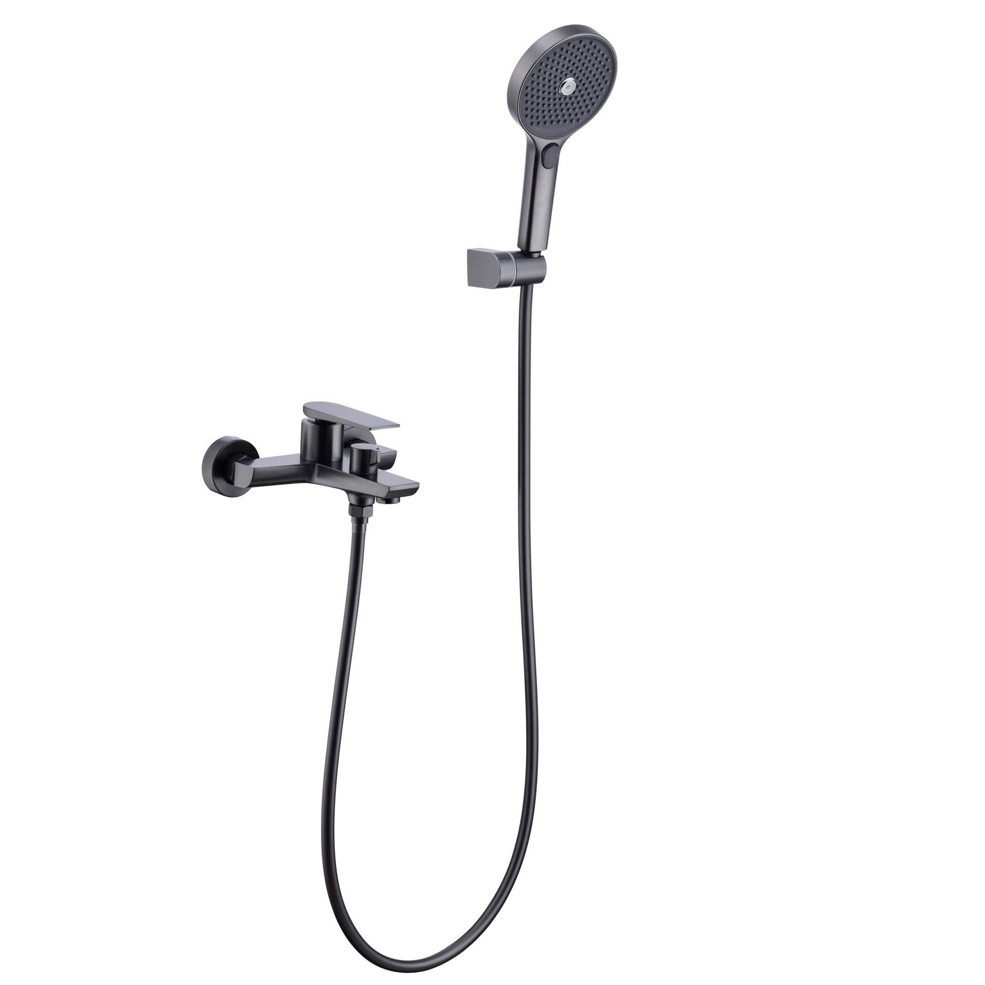 Coloana de Dus Gri 3 Functii Design Slim si Reglabil