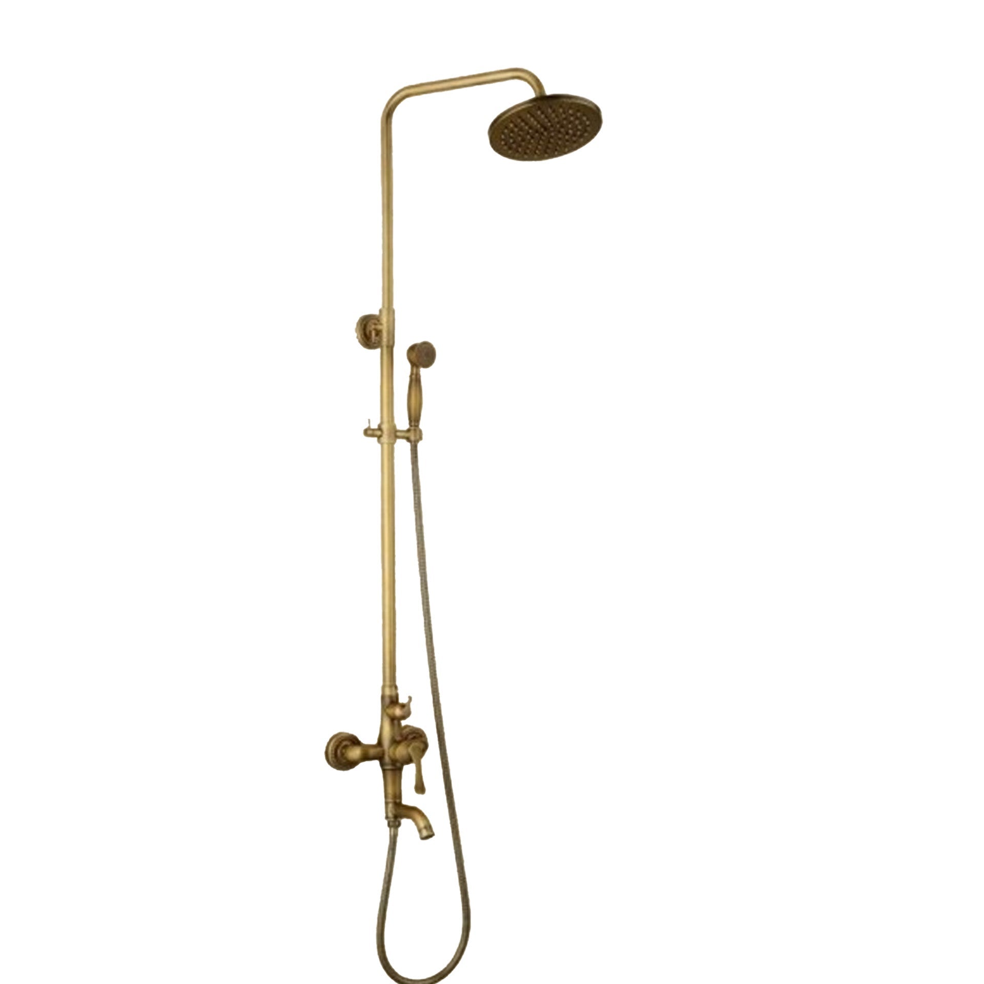 Coloana de Dus Bronz Antichizat 3 Functii din Alama Sanitara