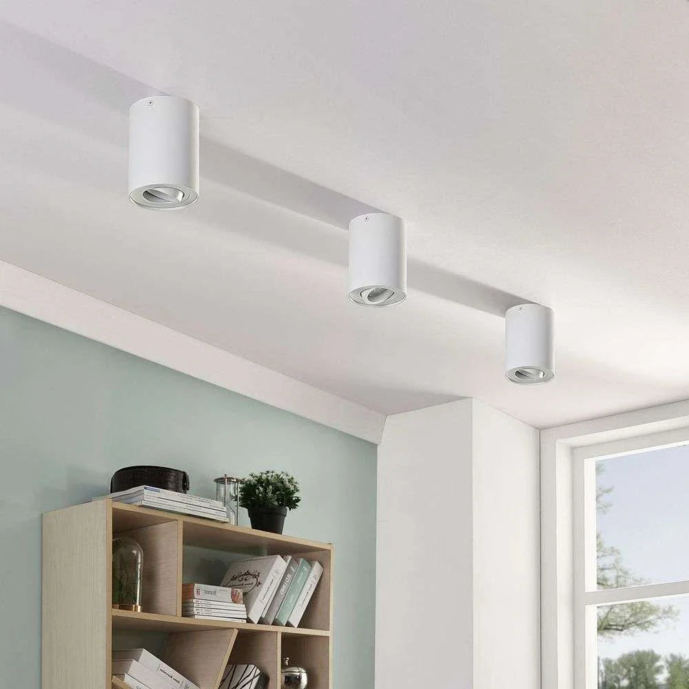 Spot Aplicat Cilindric Alb Dulie Gu10 10CM SPOT LED APLICAT / GU10 / ALBA led ceiling light