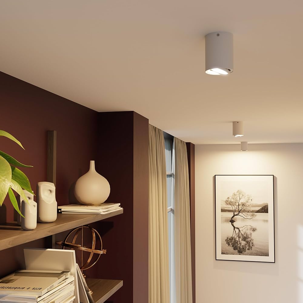 Spot Aplicat Cilindric Alb Dulie Gu10 10CM SPOT LED APLICAT / GU10 / ALBA led ceiling light