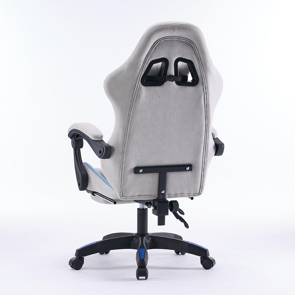 Scaun De Gaming Gri + Albastru 606 Chairs