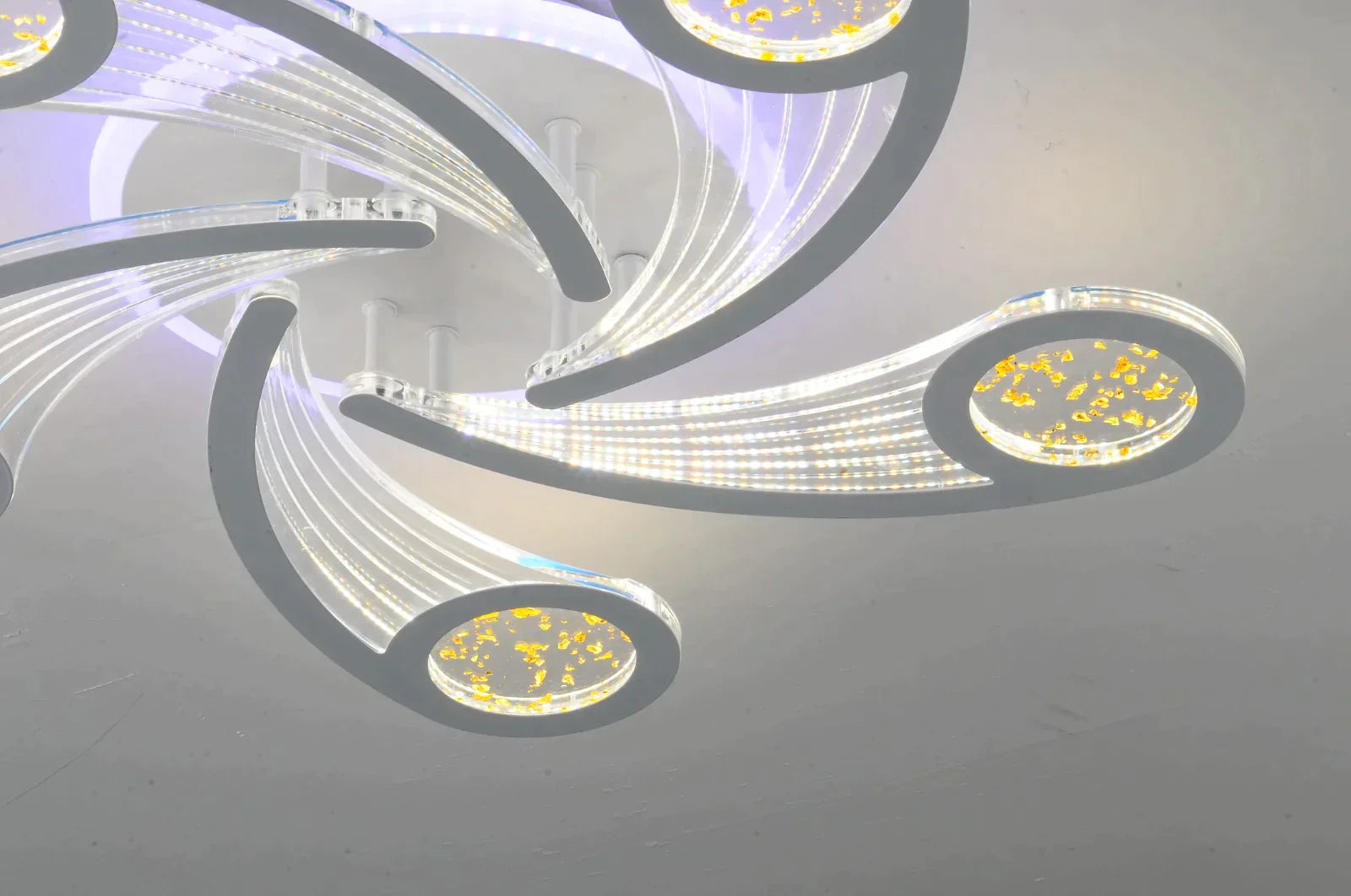 Lustra Led 138W Spark Rgb Telecomanda Lighting Fixtures