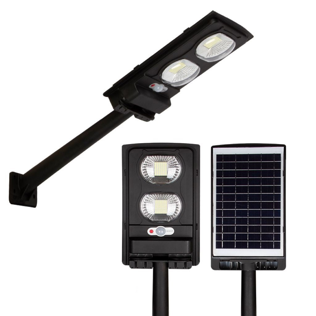 Lampa Led 200W Solara Senzor Miscare Cu Brat Inclus - S02D Street Light