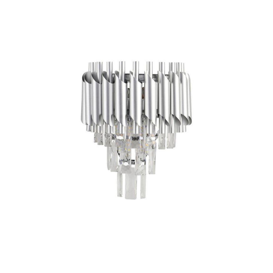 Aplica Perete Cristal Silver Panther ARGINTIE / CRISTAL / APLICA PERETE Wall Light Fixtures