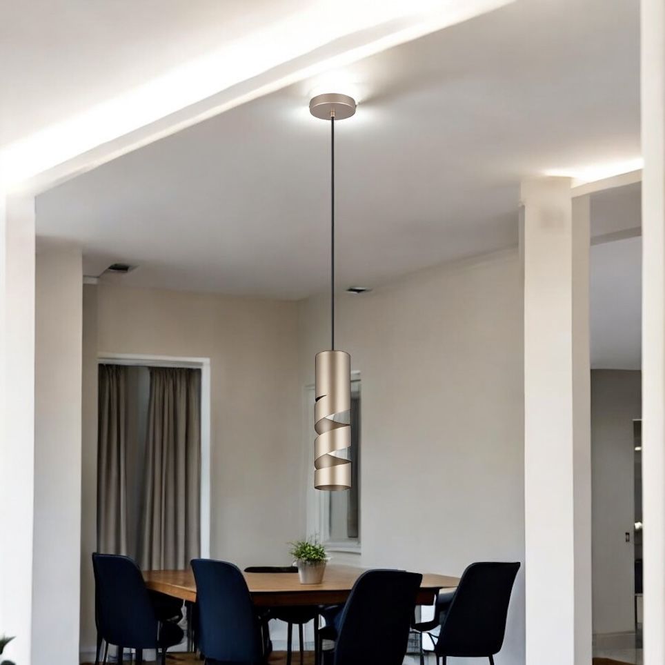 Pendul LED STREAM Coffee 1xGU10 MARO / LUXURY Lighting Fixtures