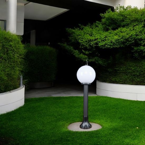 Stalp Ornamental De Gradina Negru 1xE27 120CM STALP ORNAMENTAL GARDEN POLE