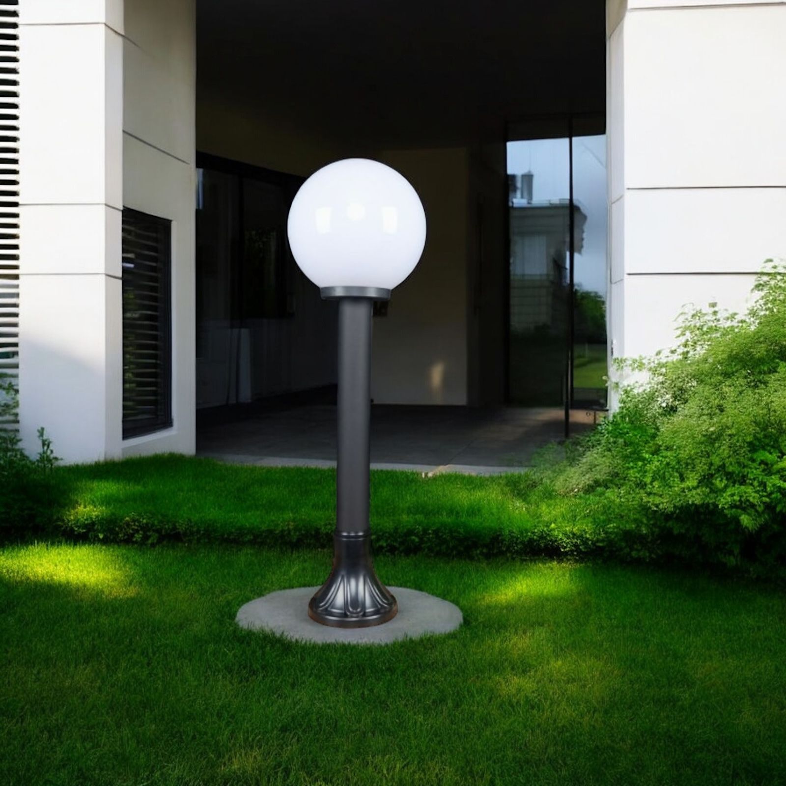 Stalp Ornamental De Gradina Negru 1xE27 120CM STALP ORNAMENTAL GARDEN POLE