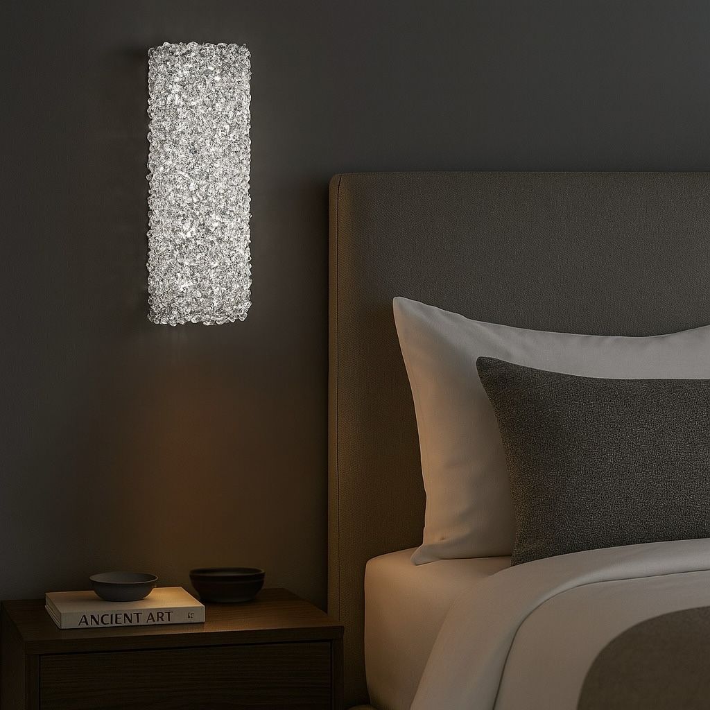 Aplica LED RAFO Silver Cristal CHROME / CRISTAL Wall Light Fixtures