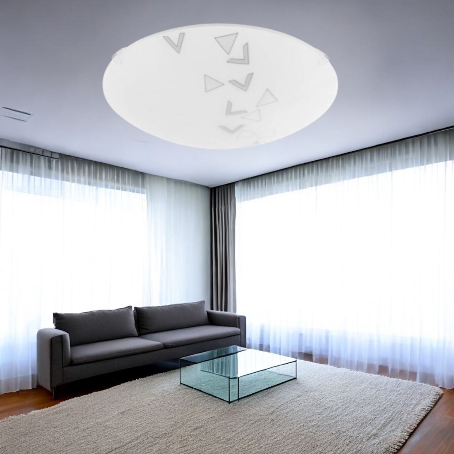 Plafoniera MARS White Rotunda 25CM APLICA PERETE / TAVAN / 25CM led ceiling light