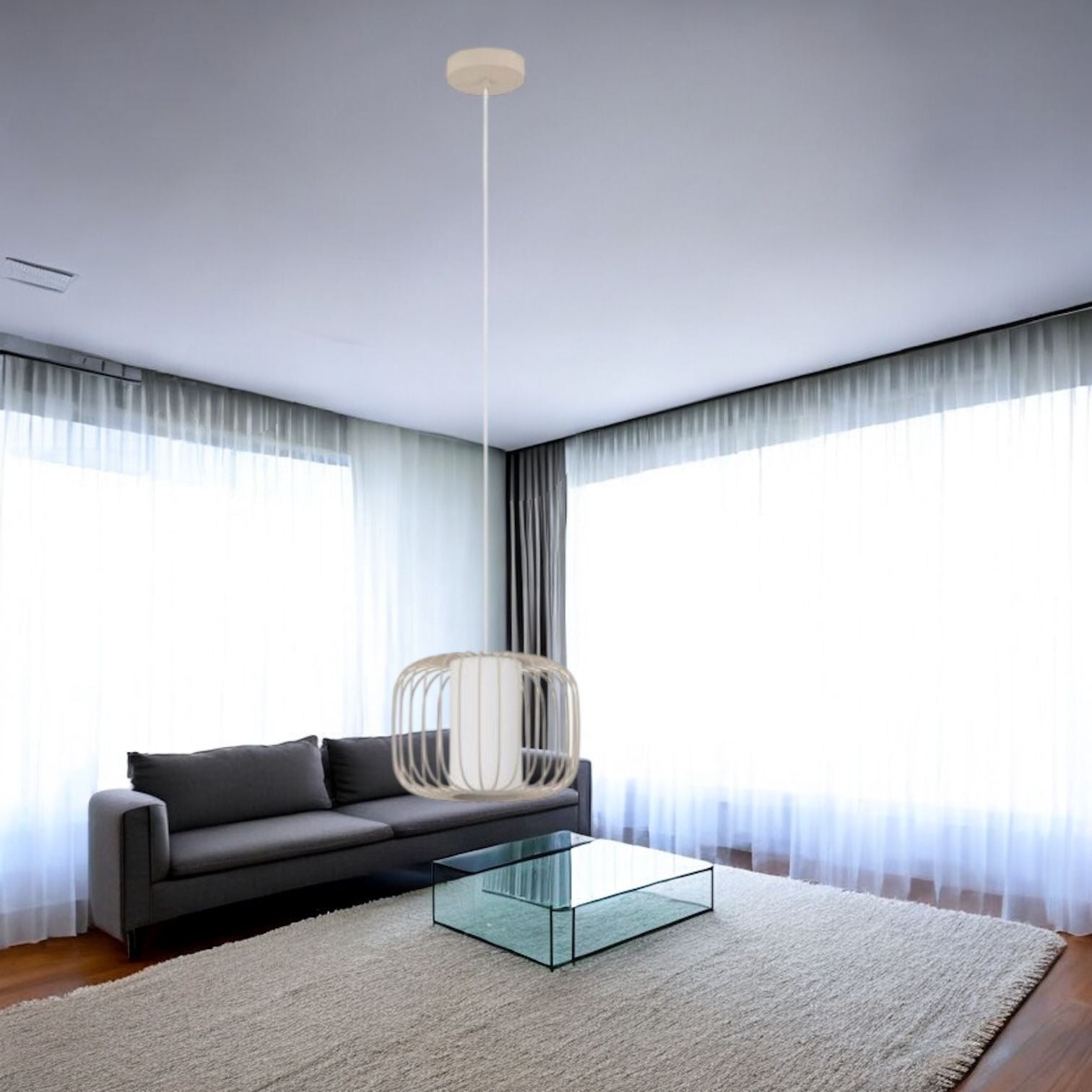 Pendul TERRAROSA 110CM ABAJUR Lighting Fixtures