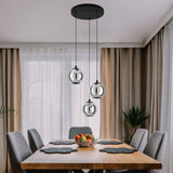 Lustra Suspendată ARISCANI Black 110CM