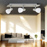 Lustra ENEA cu 3 Spoturi Silver 40CM