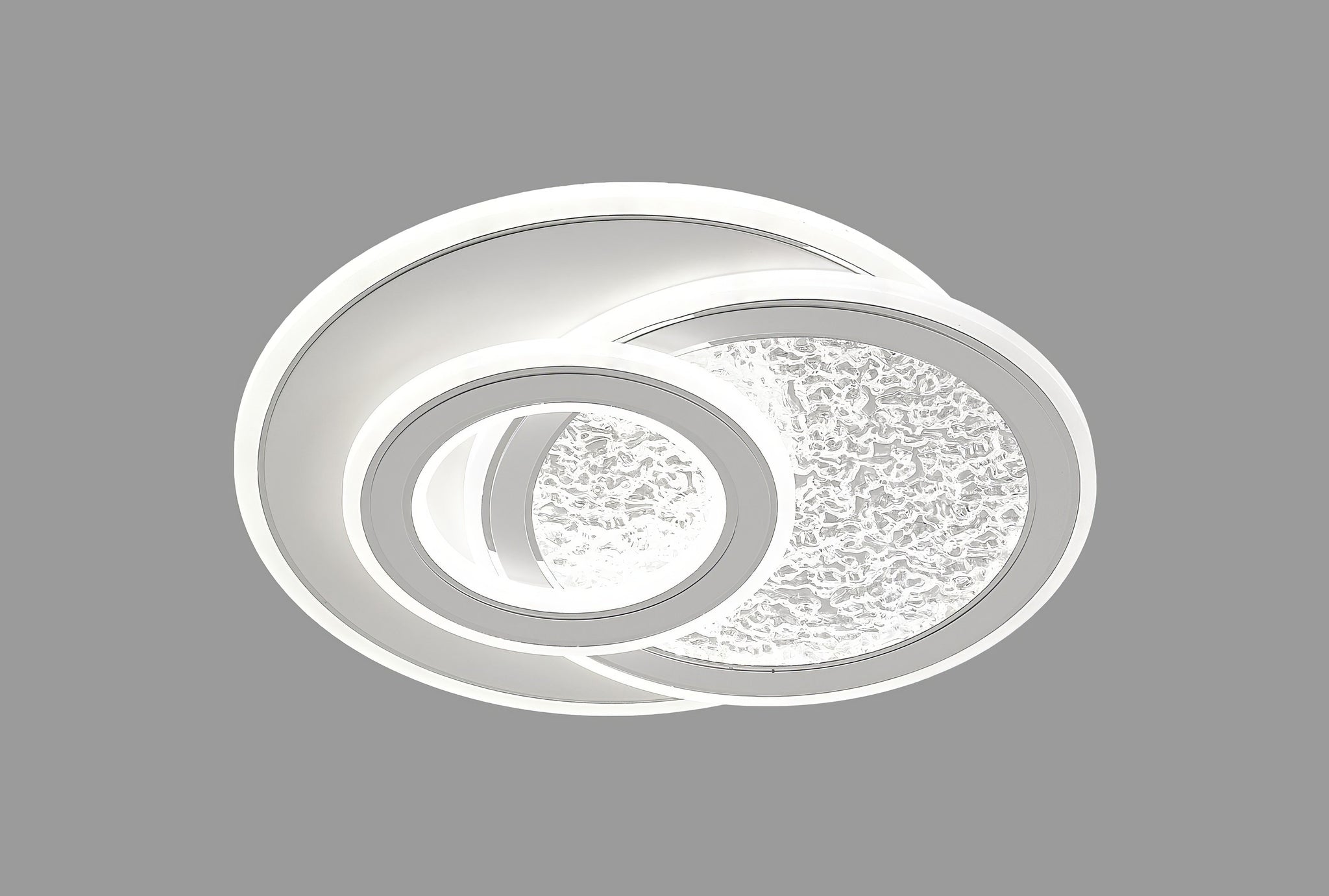 Lustra LED Fino Round White Echivalent 100W ALBA / 33CM / CIRCLE DESIGN Lighting Fixtures
