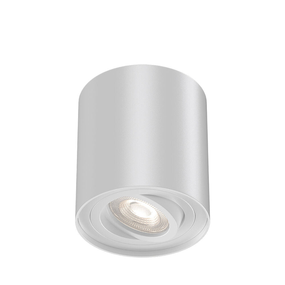 Spot Aplicat Rotund Fascicul Reglabil Alb Dulie GU10 Ø80x100mm led ceiling light