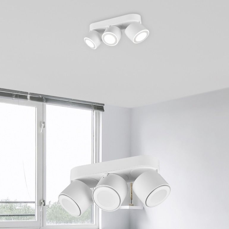 Spot LED Premium Aplicat Orientabil Dreptunghiular 3x450lm Alb 3 Moduri de Iluminare led ceiling light