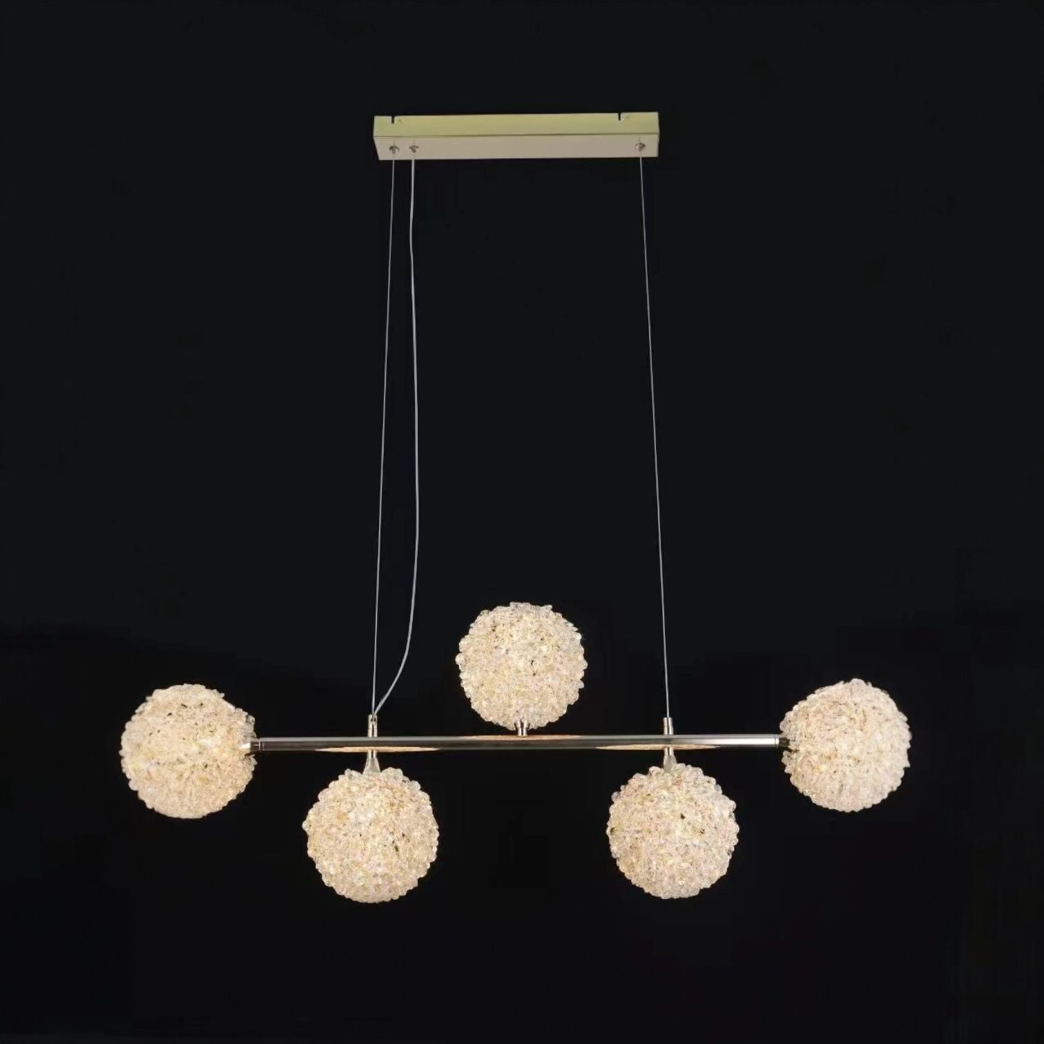 Pendul TREVA Silver Abajur Mat 3xE27