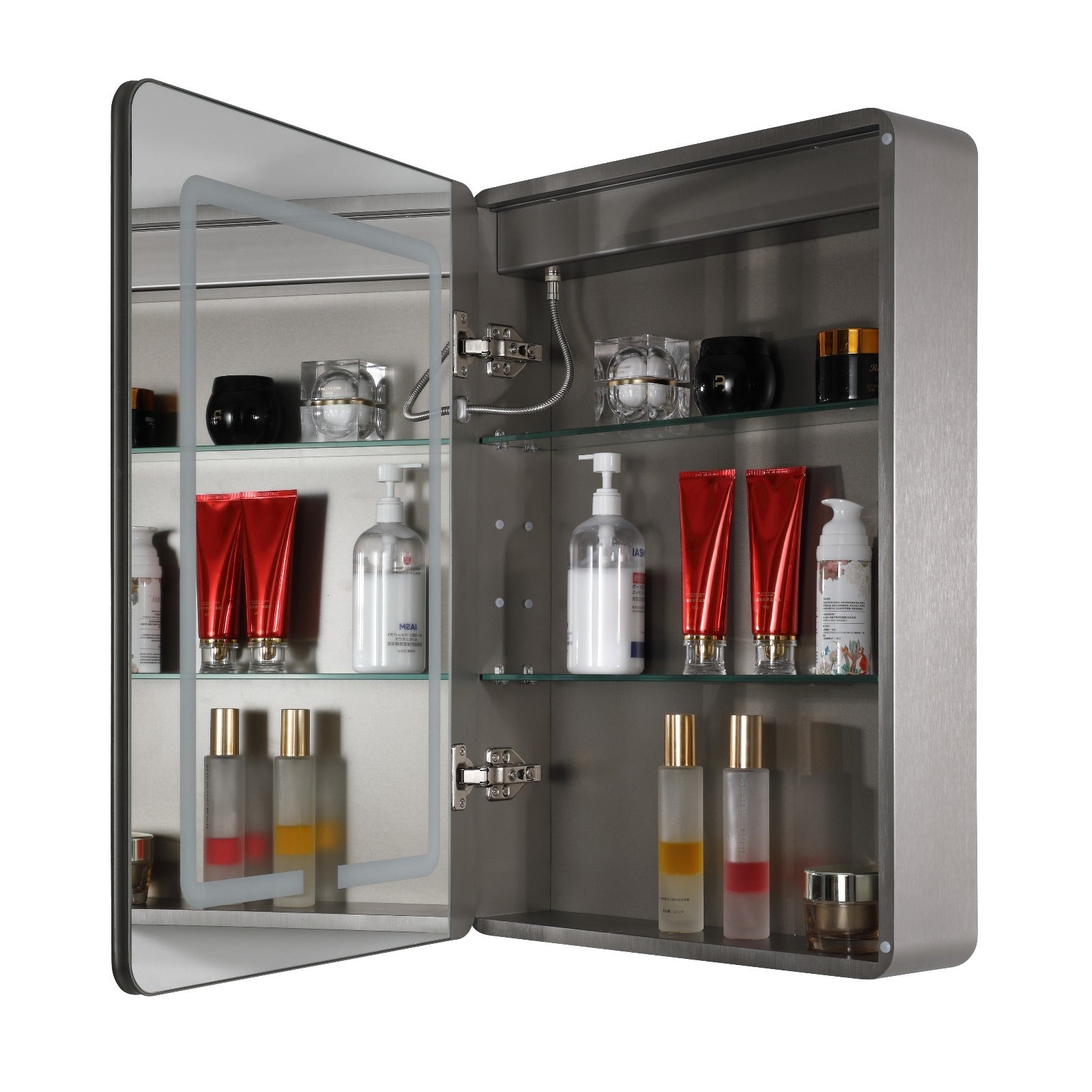 Dulap Baie Cu Oglinda LED Touch si Dezaburire 50x70cm LED MIRROR