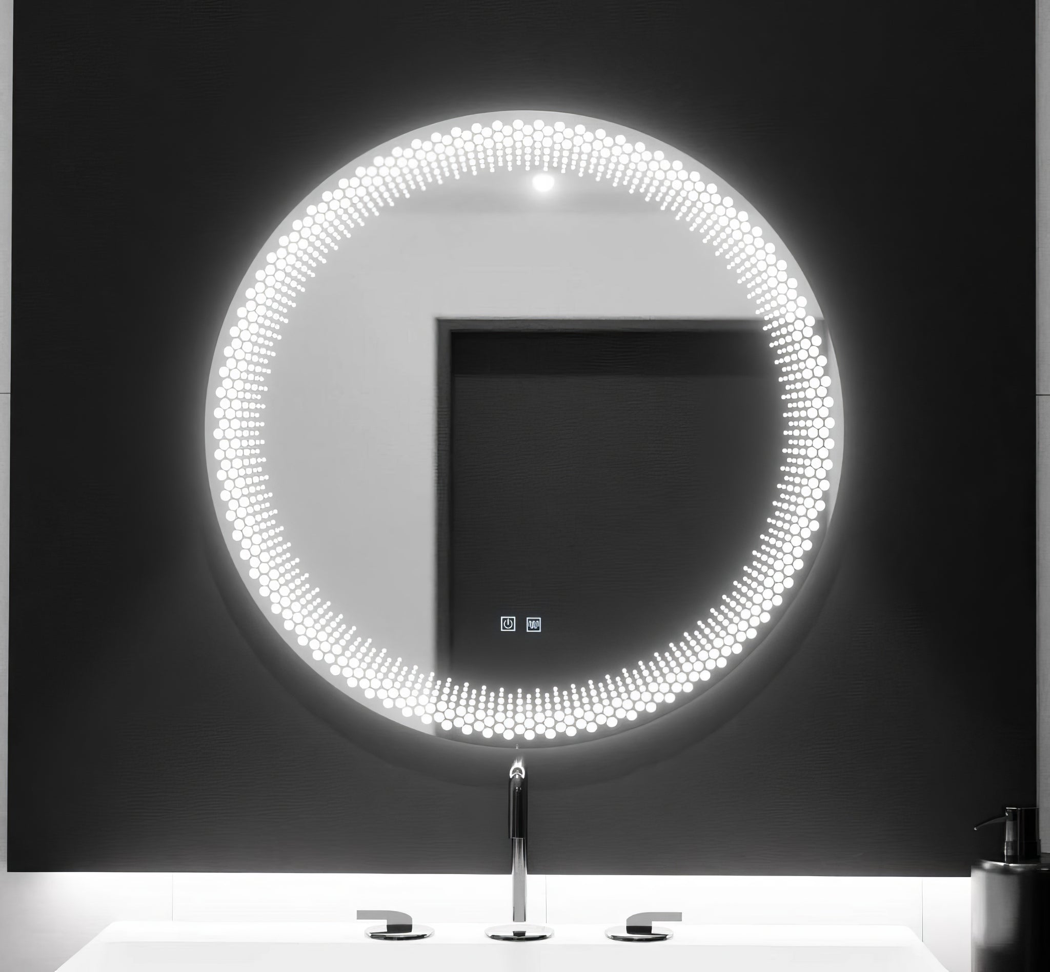 Oglinda LED Premium LUMI cu Senzor 3 Functii Dezaburire