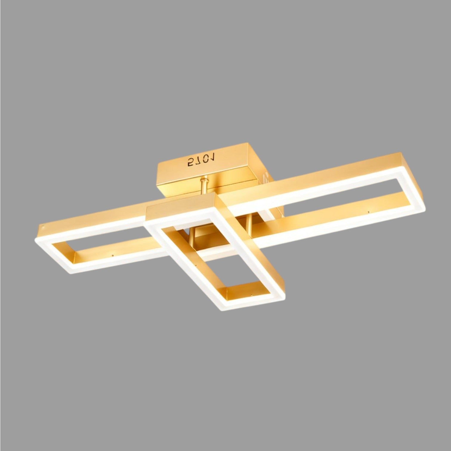 Lustra LED VION Gold Echivalent 300W Telecomanda