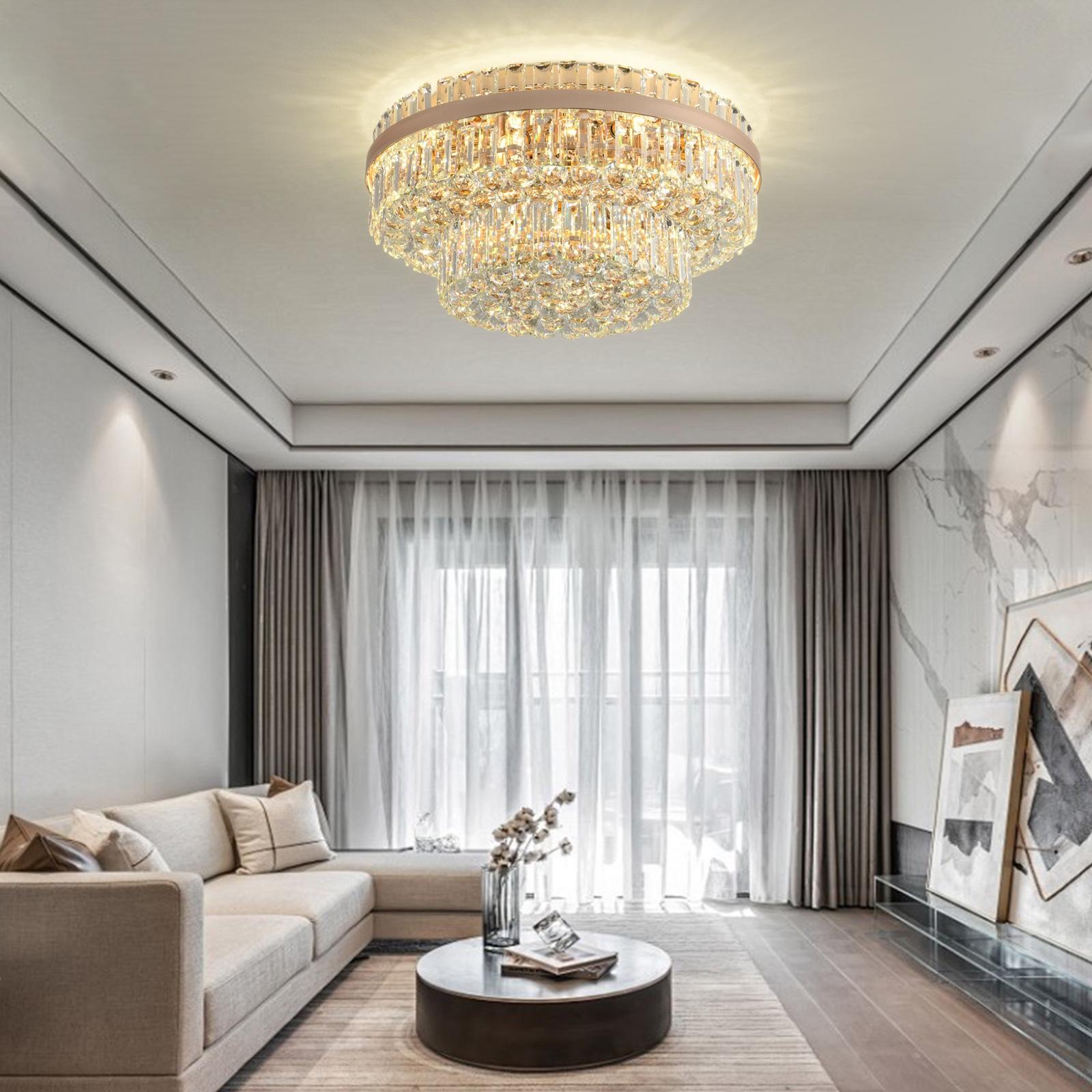 Candelabru Cristal Aplicat Luminaris Regal 60CM