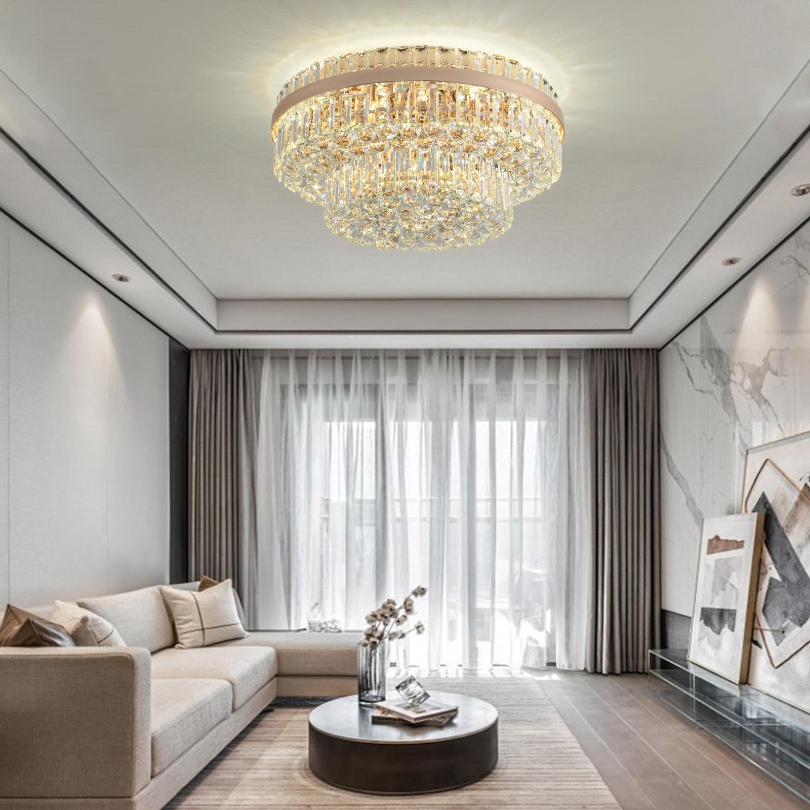 Candelabru Cristal Aplicat Luminaris Regal 60CM