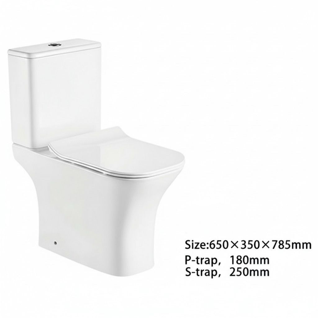 Toaleta Clasica Nova White 65 x 35 x 79 CM