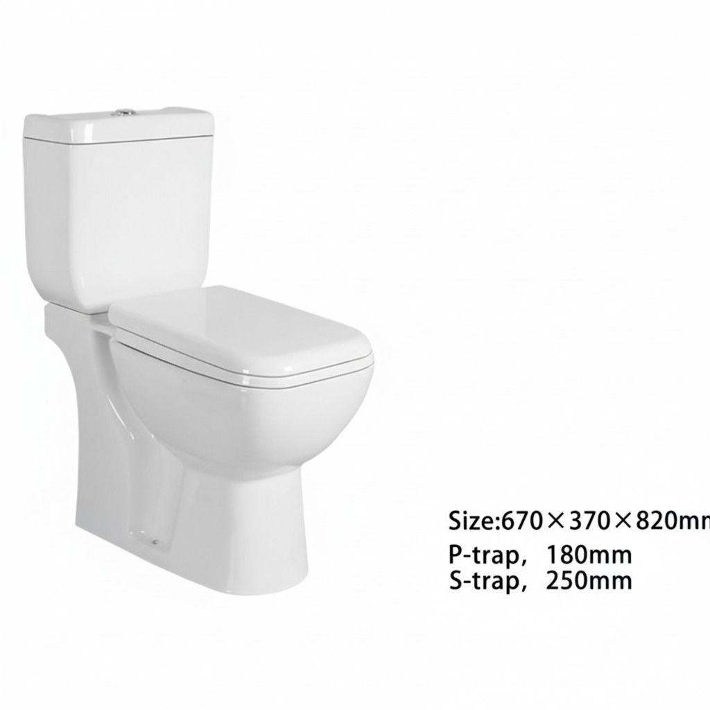 Toaleta Clasica Vela White 67 x 37 x 82 CM