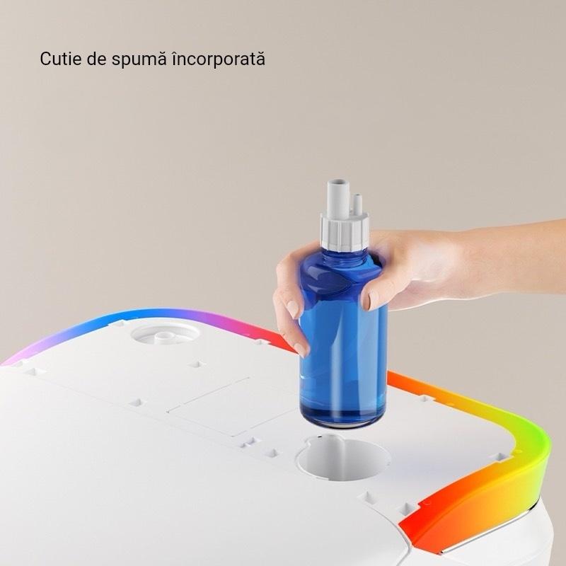 Vas WC Smart | Bluetooth | Sterilizare UV | Iluminare Ambientală | Spălare Automată cu Senzor