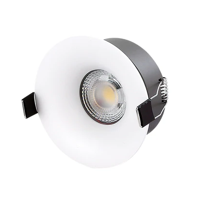 Spot COB LED 7W Rotund Alb / ⌀65mm / Incastrabil / Lumina Calda