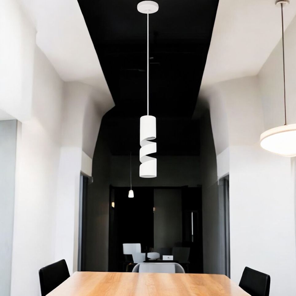 Pendul LED STREAM White 1xGU10 ALBA / LUXURY Lighting Fixtures