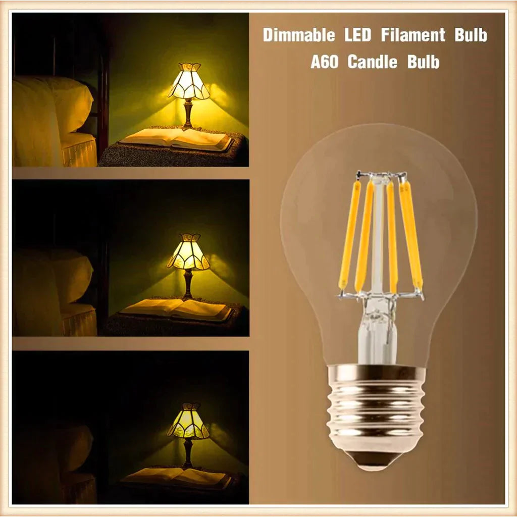 Bec Led E27 10W Filament A60 Bulb