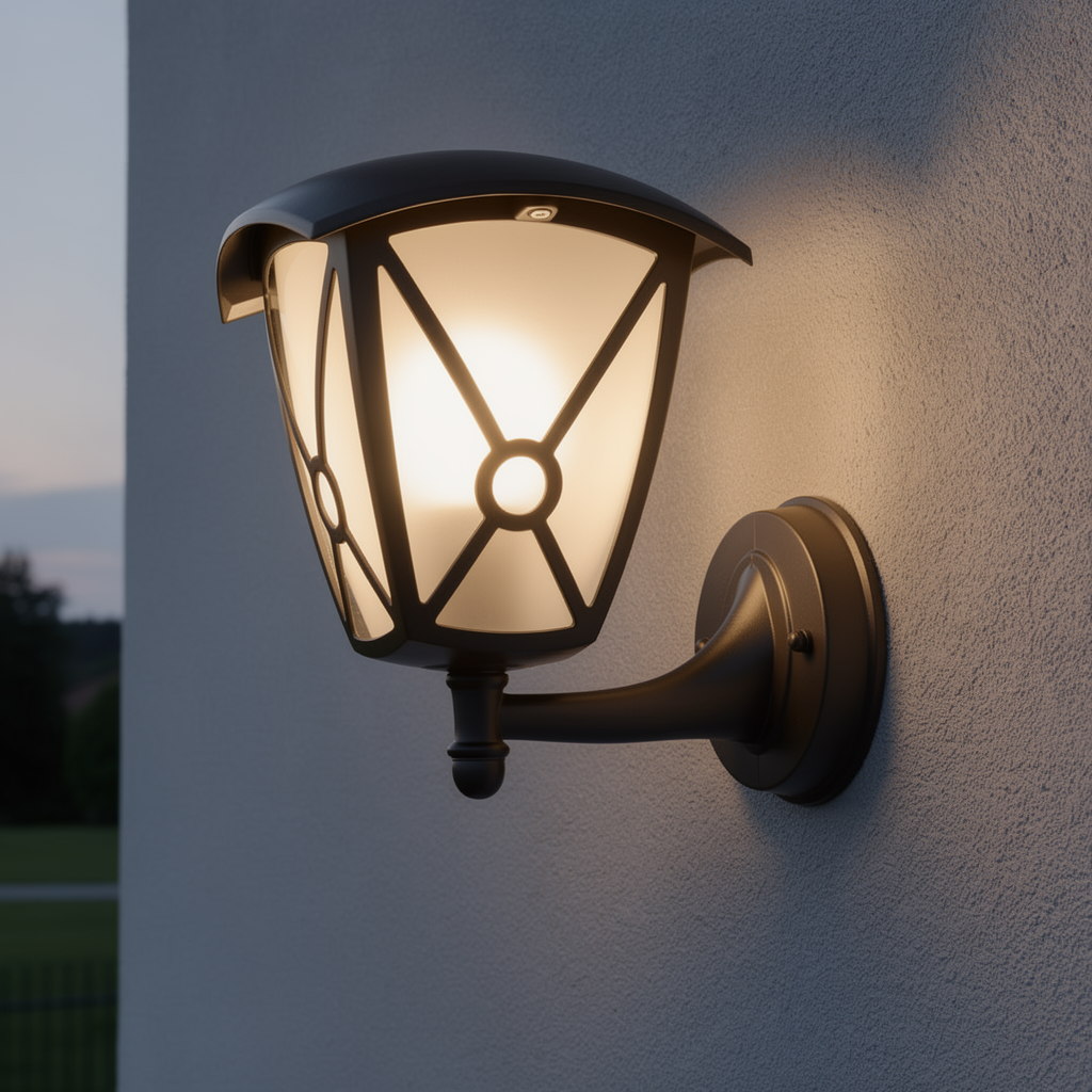 Aplica Exterior Tip Felinar RAIX Black 20CM