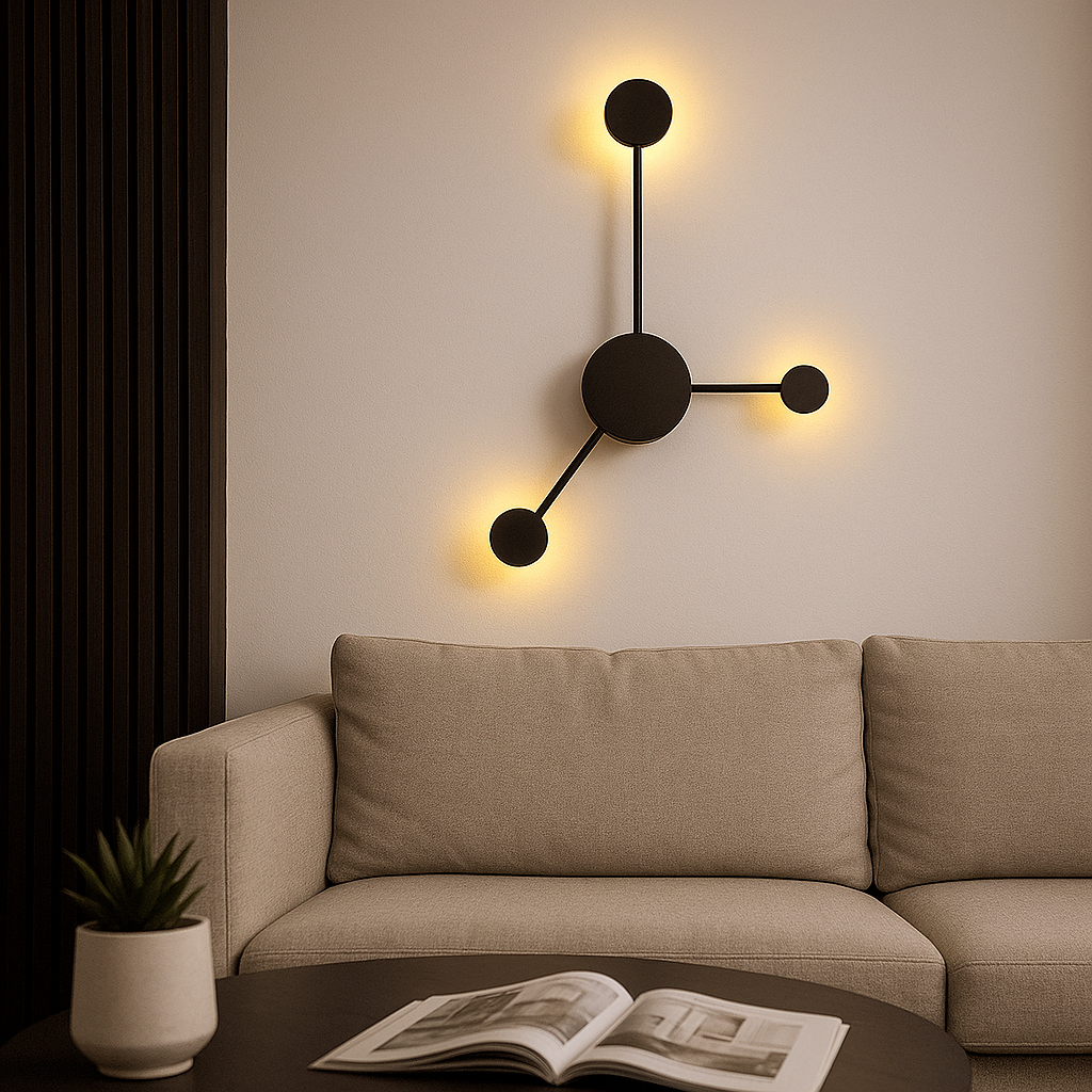 Aplica LED 24W Modern Style-3 Negru