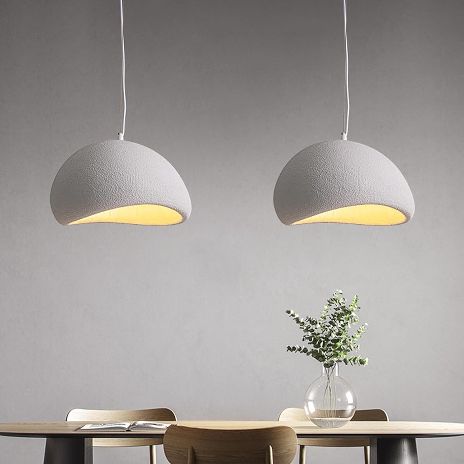 Pendul Gri ROTUND 50cm GB7499B-H50 GRI / VINTAGE SI RETRO DESIGN Lighting Fixtures