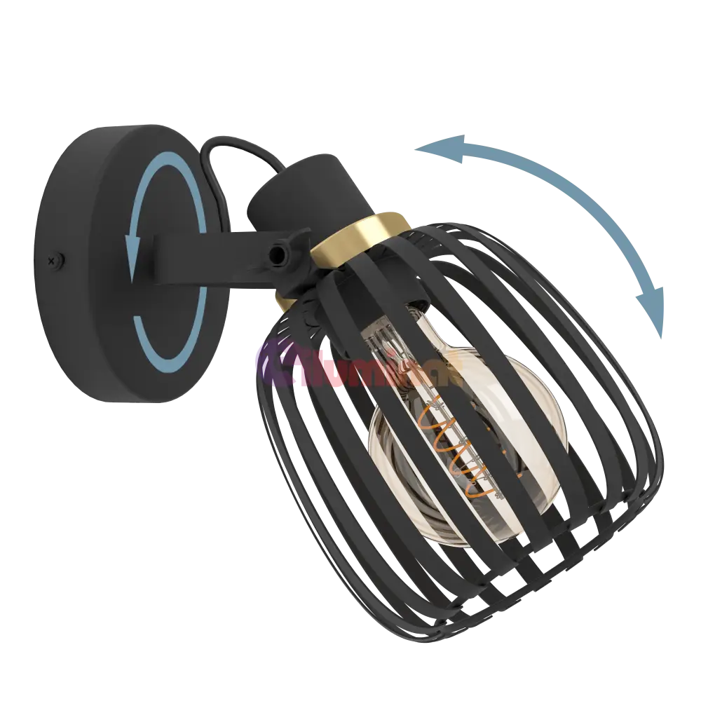 Aplica 1xE27 GIRONA EGLO 900661 APLICA PERETE / NEAGRA Wall Light Fixtures