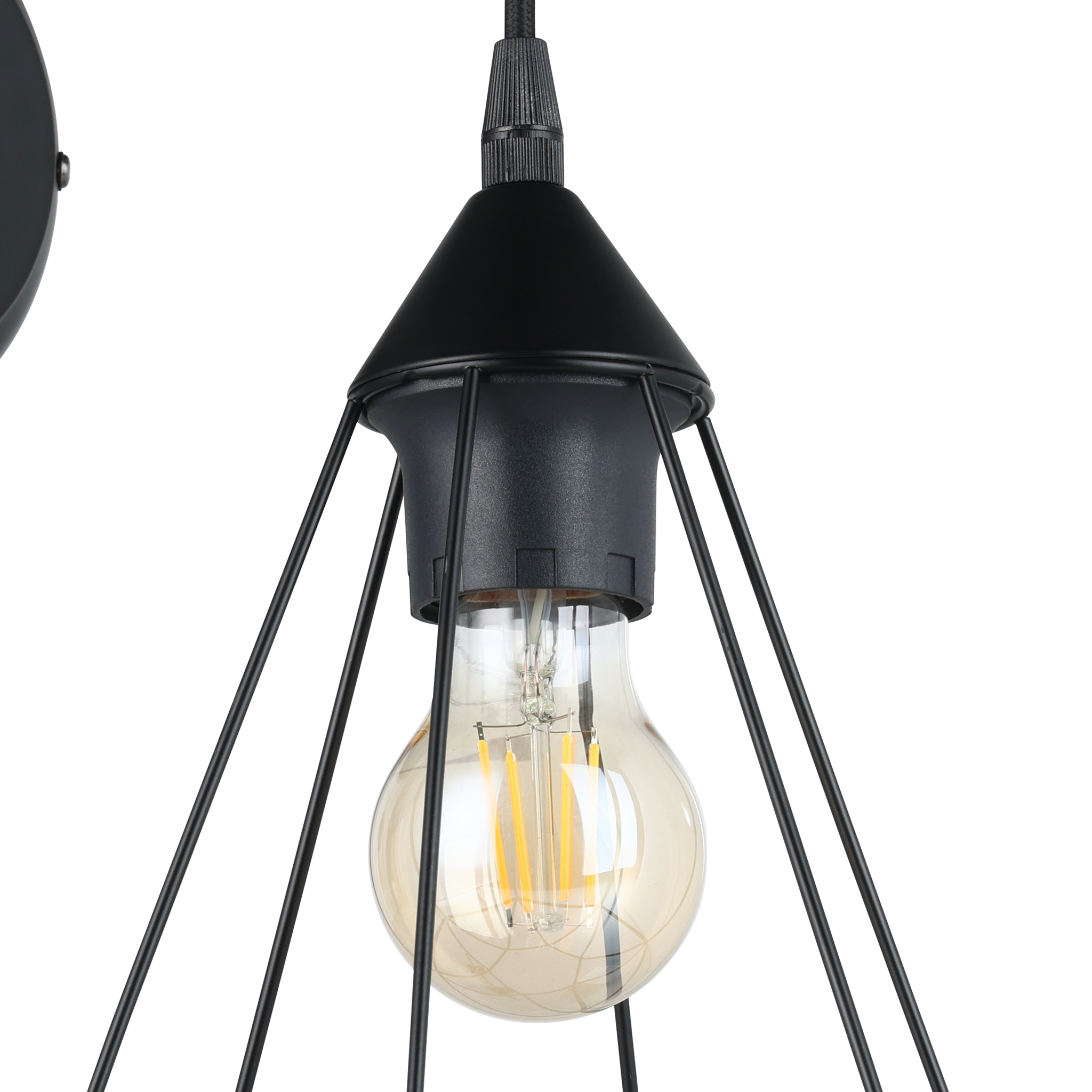 Aplica 1xE27 TARBES EGLO 49081 APLICA PERETE / NEAGRA Wall Light Fixtures