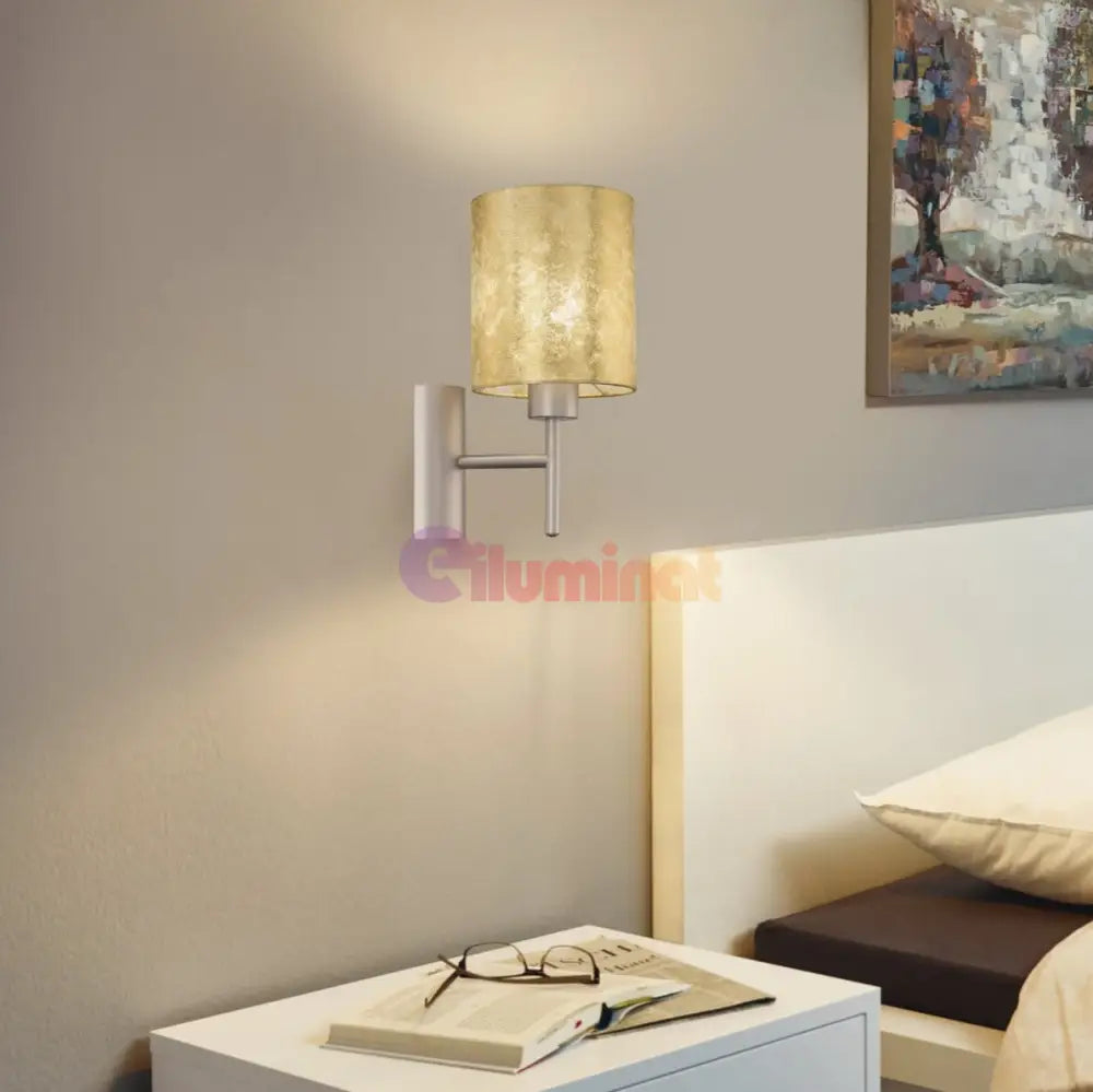 Aplica VISERBELLA 1xE27 EGLO 97645 AURIE / ABAJUR / APLICA PERETE Wall Light Fixtures