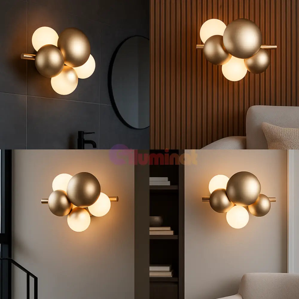 Aplica BUBBLE 3XG9 AURIE / LUXURY Wall Light Fixtures