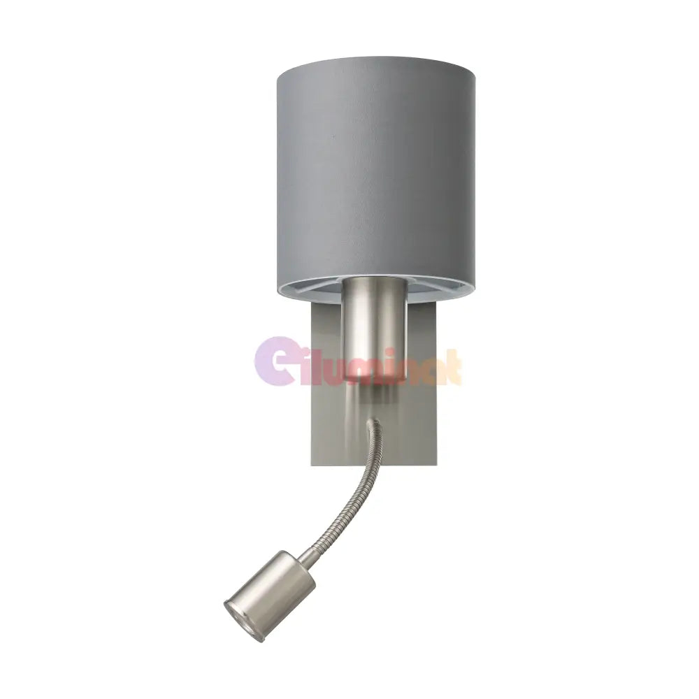 Aplica 1x40W + 1x3,8W PASTERI EGLO 96481 APLICA / ARGINTIE led ceiling light