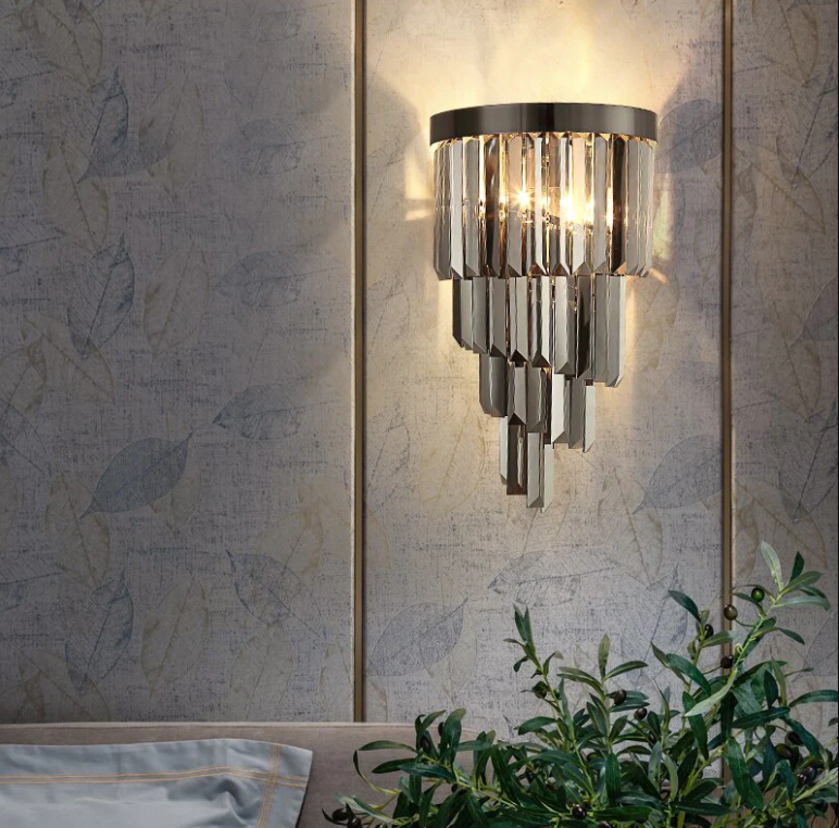 Aplica Perete Cristal Dark Luxury Wall Light Fixtures
