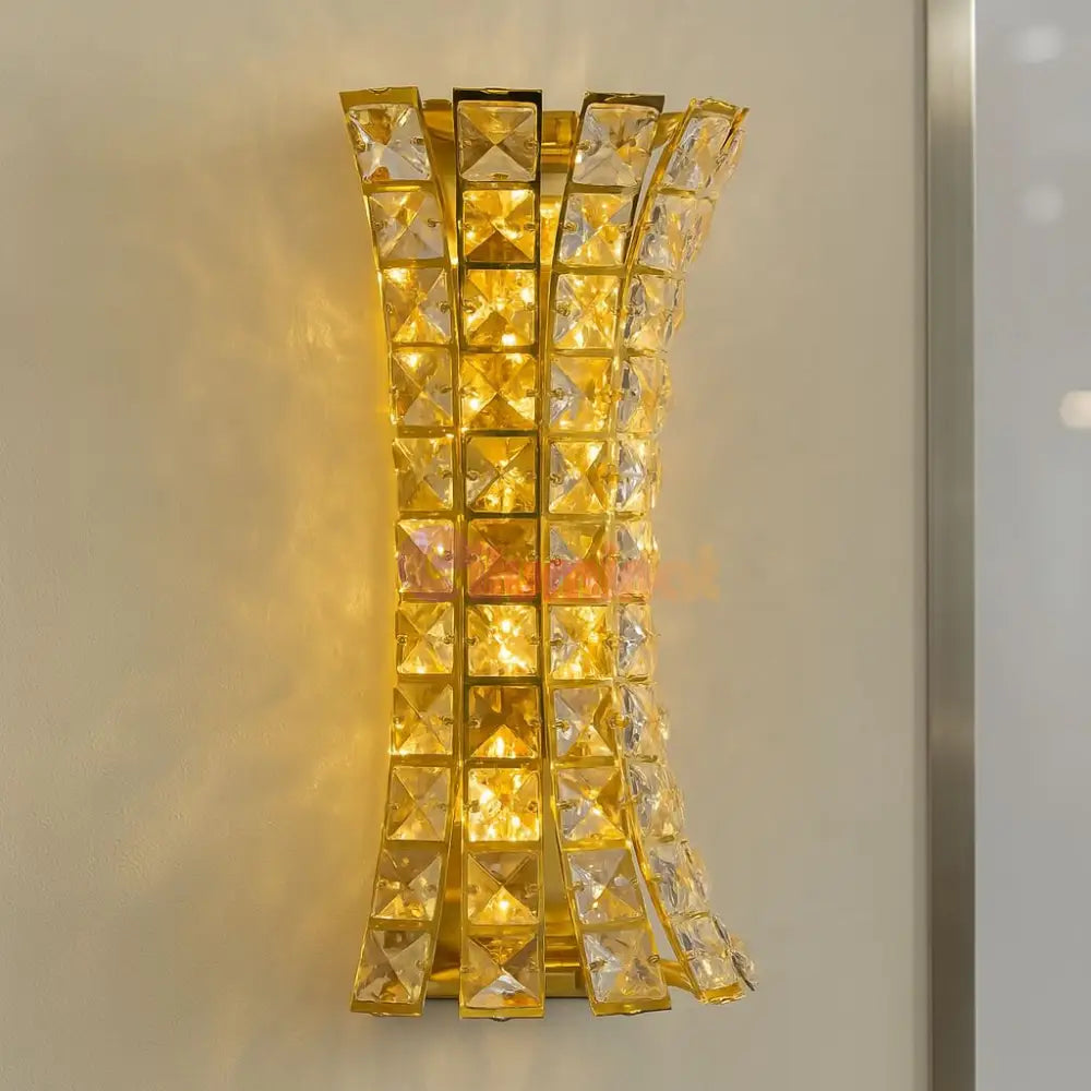 Aplica Perete Cristal Golden Corset Deluxe AURIE / CRISTAL / APLICA PERETE Wall Light Fixtures