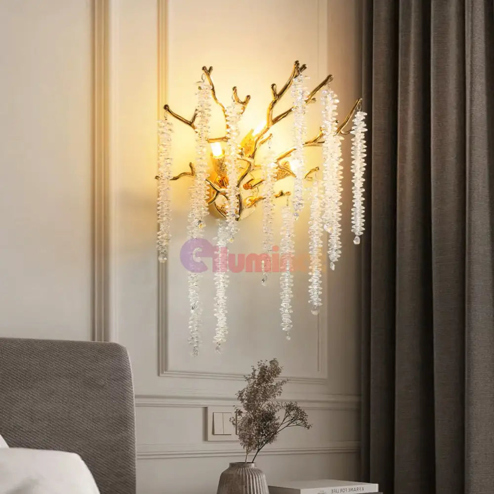 Aplica Cristal Luxury Willow MINIMALIST DESIGN / AURIE Wall Light Fixtures
