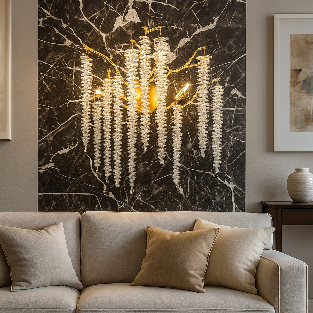 Aplica Cristal Luxury Willow Wall Light Fixtures