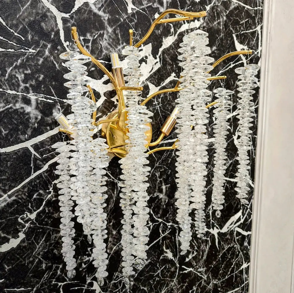 Aplica Cristal Luxury Willow Wall Light Fixtures