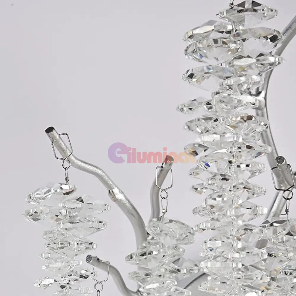 Aplica Cristal Silver Luxury Willow MINIMALIST DESIGN / ARGINTIE Wall Light Fixtures