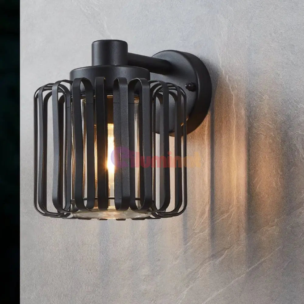 Aplica Exterior 1x27 IP65 Black 900672 APLICA PERETE / NEAGRA Lighting Fixtures