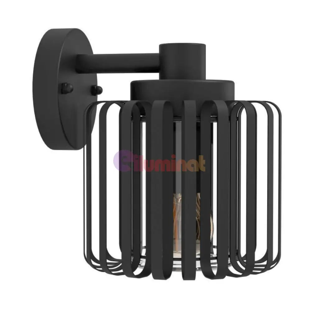 Aplica Exterior 1x27 IP65 Black 900672 APLICA PERETE / NEAGRA Lighting Fixtures