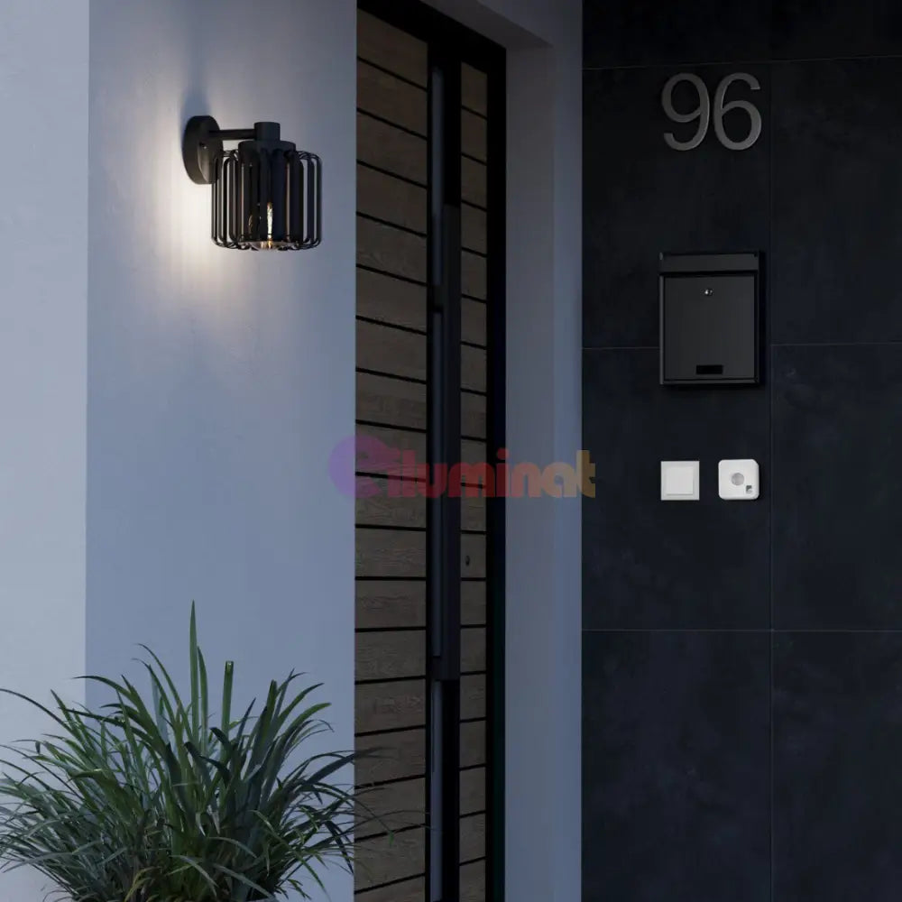 Aplica Exterior 1x27 IP65 Black 900672 APLICA PERETE / NEAGRA Lighting Fixtures
